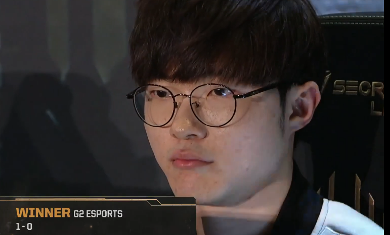  faker职业比赛视频 